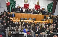 VIDEO Revientan sesin del Congreso de Nuevo Len