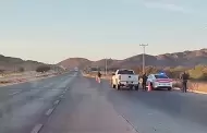 Muere hombre atropellado en salida a Guaymas, cerca del puente Altares