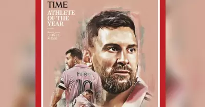 Messi es nombrado Deportista del Ao por la revista "Time"