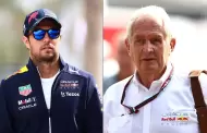 Checo tiene mala suerte al competir con Verstappen: Helmut Marko