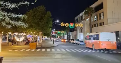 Alrededores de la Plaza Zaragoza, en Hermosillo