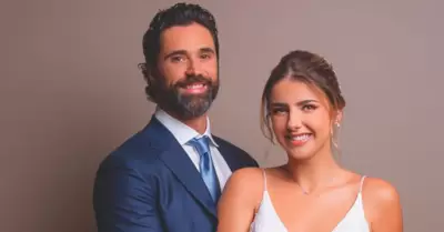 Michelle Renaud y Matas Novoa vendieron la exclusiva de su boda a una revista