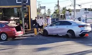 Choque en Yez Y Veracruz