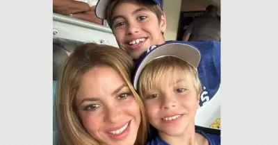 Shakira y sus hijos