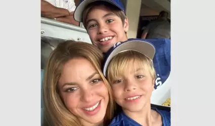 Shakira y sus hijos