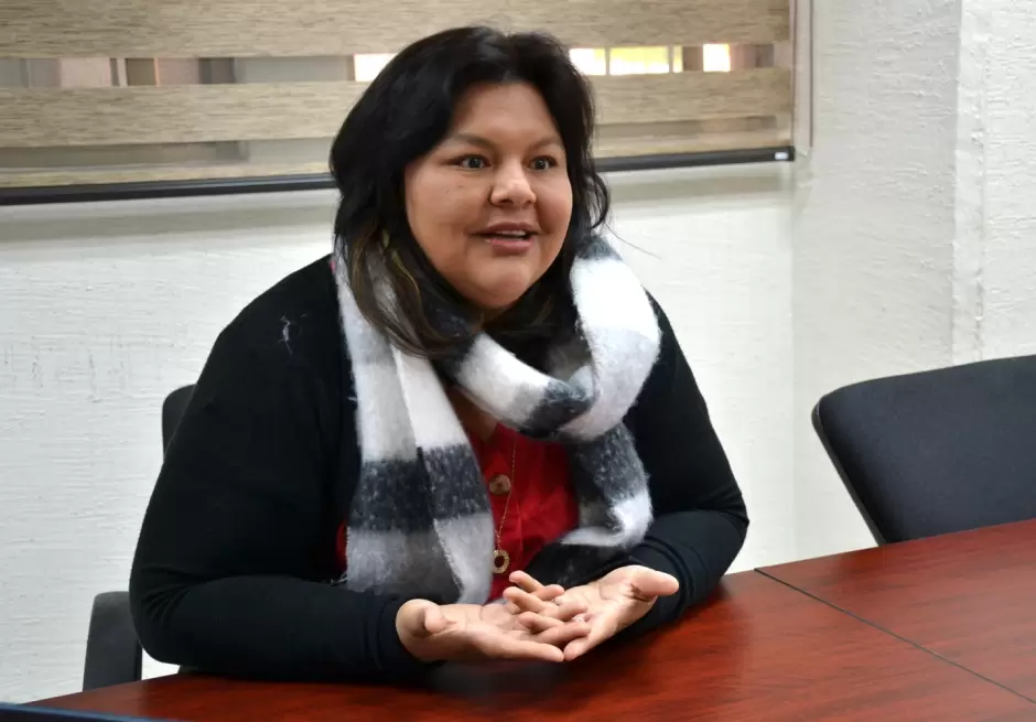 Irais Cabrera Huitron, acadmica del Departamento de Contabilidad de la Unison