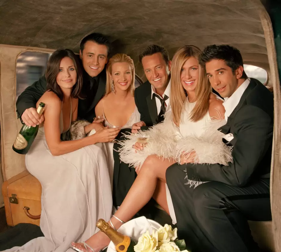 Elenco de "Friends".