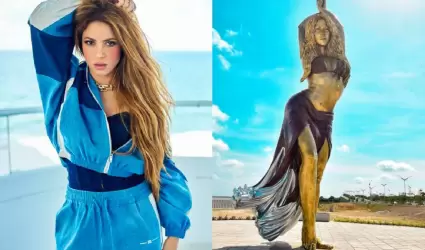 Shakira estatua