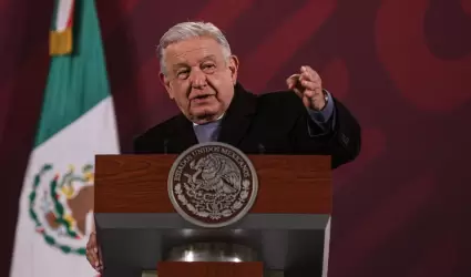 Andrs Manuel Lpez Obrador, presidente de Mxico.