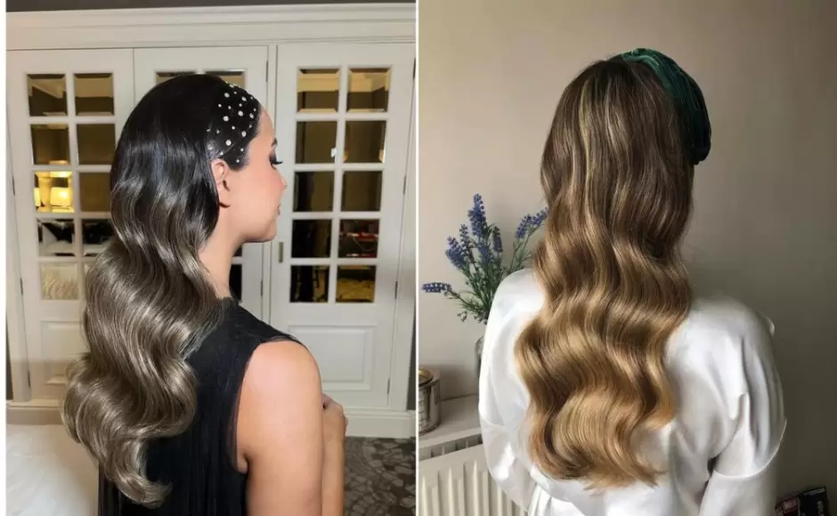 Cabello con ondas