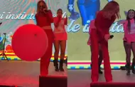 VIDEO Belinda golpea el celular de un fan durante un concierto