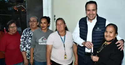 Entrega de cuartos adicionales en El Ranchito