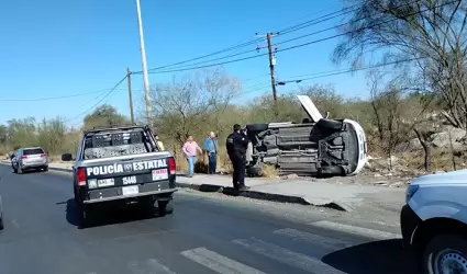 Volcamiento en bulevar De los Ganaderos