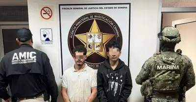 Capturan a tres criminales en Ciudad Obregn, entre ellos una menor de edad