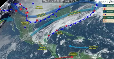 Pronstico meteorolgico del 14 de enero de 2024