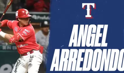 Texas Rangers firma al mexicano ngel Arredondo