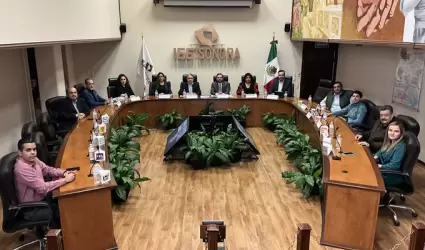 Sesi�n del Consejo General del Instituto Estatal Electoral y de Participaci�n Ci
