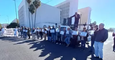 Integrantes del Staus bloquean interseccin de los bulevares Rosales y Luis Enci