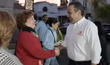 Entrega alcalde obra realizada con participacin ciudadana en alta California