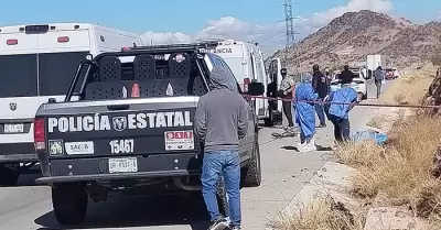 Muere ciclista embestido por pick up frente al Cerro de la Virgen