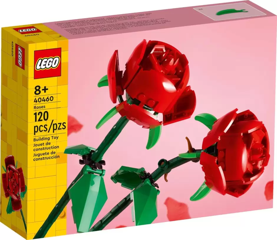 Bouquet de rosas de Lego
