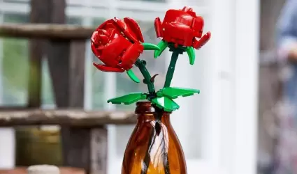 Bouquet de rosas de Lego