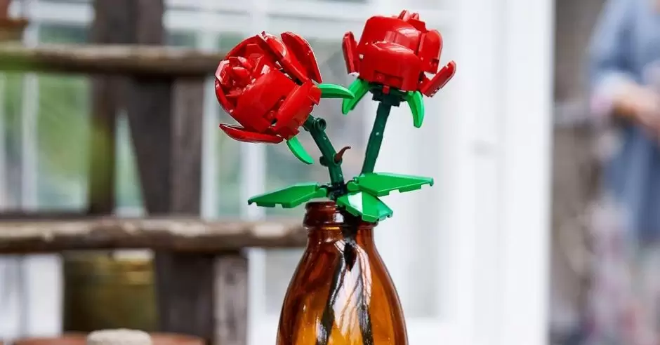 Este bouquet de rosas de Lego será el regalo perfecto - Uniradio