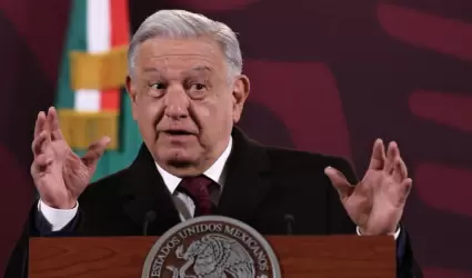 Andrs Manuel Lpez Obrador, presidente de Mxico.