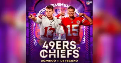 Chiefs y 49ers buscarán alzar el Vince Lombardi del Super Bowl LVlll