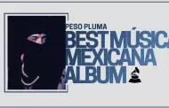 Peso Pluma divide opiniones al ganar su primer Grammy