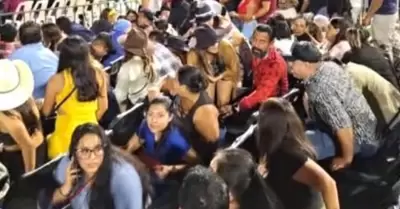 Disparos en concierto de Carín León en Cancún desatan pánico entre asistentes