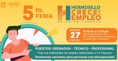 Feria Hermosillo Crece con Empleo