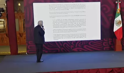 López Obrador leyó un cuestionario que la jefa de la corresponsalía del The New 