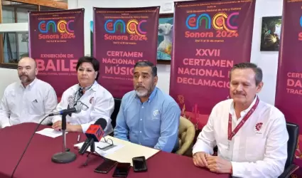 Encuentro Nacional de Arte y Cultura Sonora 2024