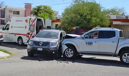 Accidente en la colonia San Benito