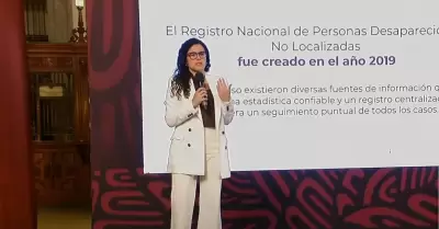 Luisa Mara Alcalde actualiza cifra de personas desaparecidas en Mxico