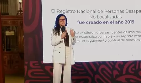 Luisa Mara Alcalde actualiza cifra de personas desaparecidas en Mxico