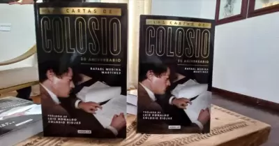 Presentan libro "Las cartas de Colosio"