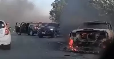 Enfrentamiento en carretera de Chiapas