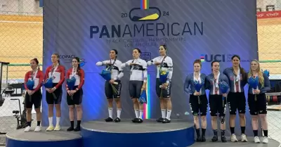 Equipo Femenil de Ciclismo gana medalla de oro en Panamericano