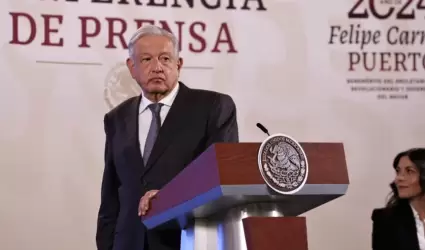 Andrs Manuel Lpez Obrador, presidente de Mxico.