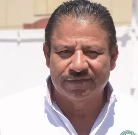 Salvador Daz Holgun, secretario general del Sindicato nico de Trabajadores de