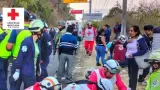 Choque del autobs de peregrinos que se dirigan de Guanajuato al Santuario de C