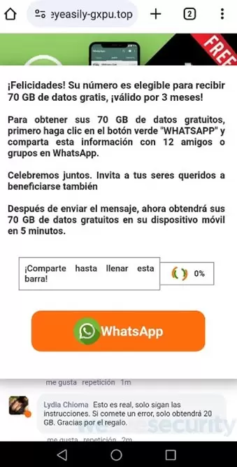 Mensajes de WhatsApp