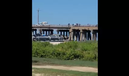 puente en Pelican Island