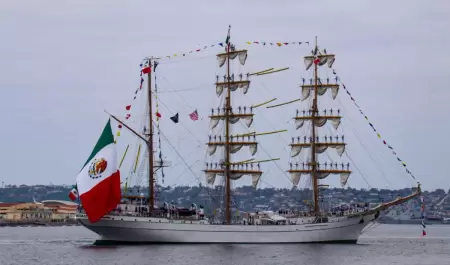 Buque Escuela Cuauhtémoc de la armada de México