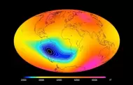 Alerta a la NASA anomala magntica que afecta a la Tierra