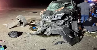 Accidente donde murieron tres mexicanos en Texas