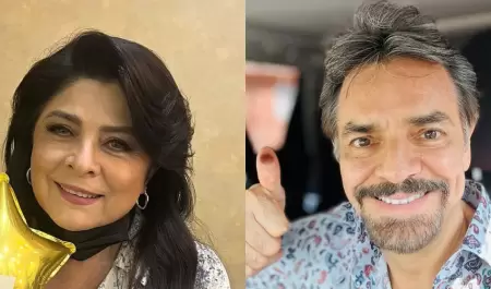 Victoria Ruffo y Eugenio Derbez