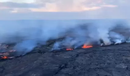 Volcn Kilauea entra en erupcin